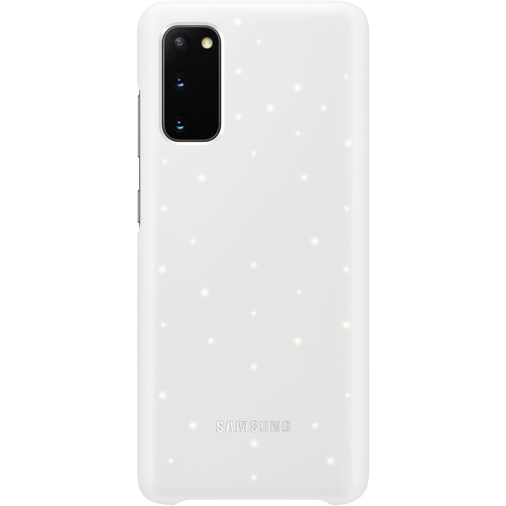 Samsung LED Back Cover Case for Galaxy S20 - White - Curacao