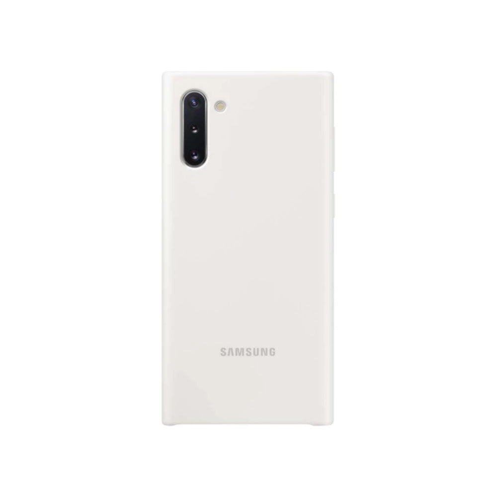 Samsung Silicone Protective Cover Case for Galaxy Note 10 - White - Curacao