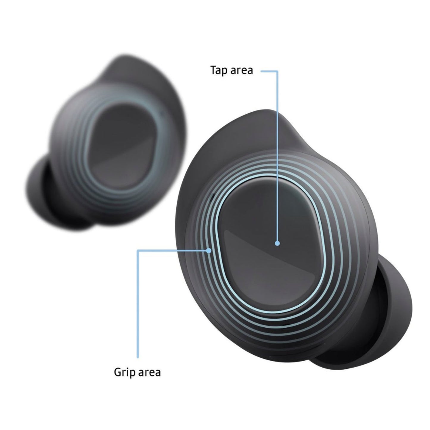 Samsung Galaxy Buds FE True Wireless Earbuds - Gray