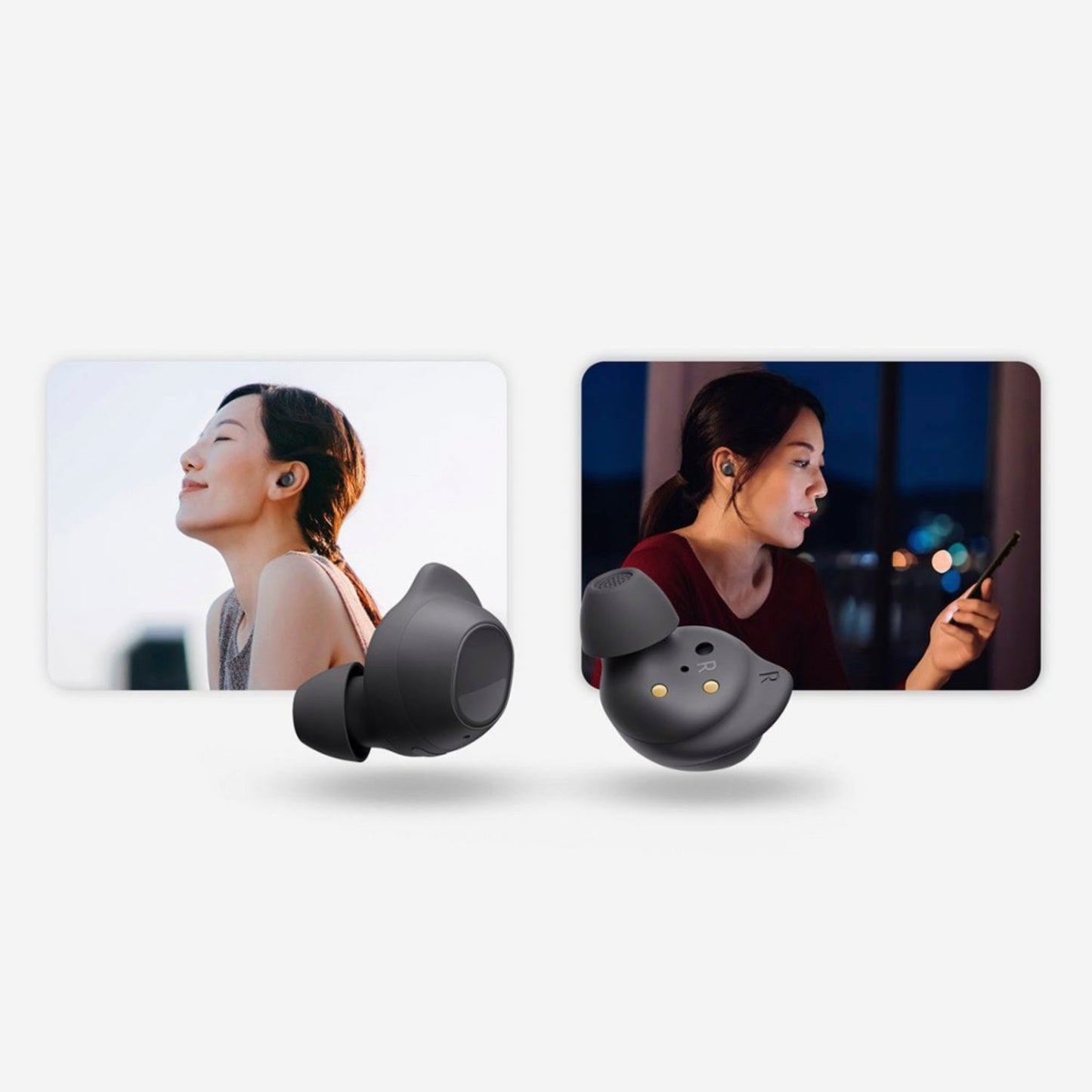 Samsung Galaxy Buds FE True Wireless Earbuds - Gray