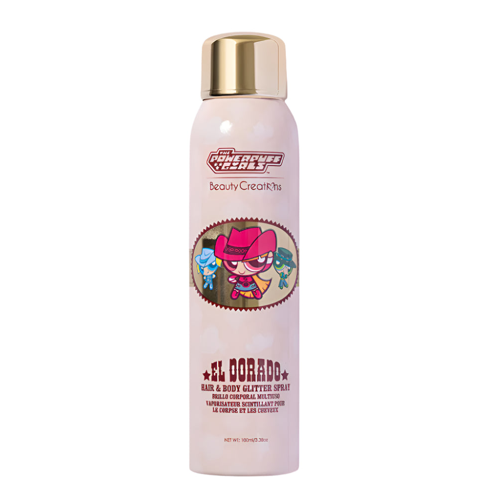 Beauty Creations The Power Puff Girls "El Dorado" Hair & Body Glitter Spray