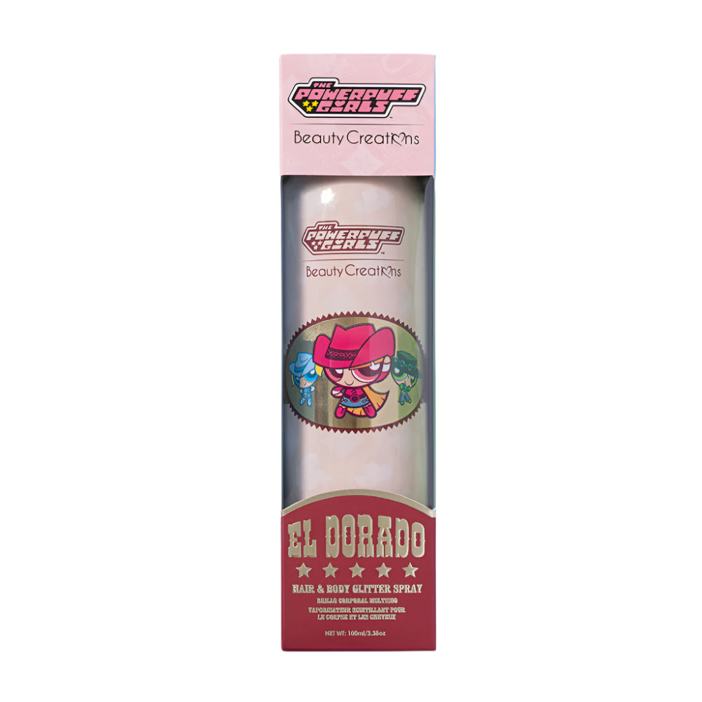Beauty Creations The Power Puff Girls "El Dorado" Hair & Body Glitter Spray