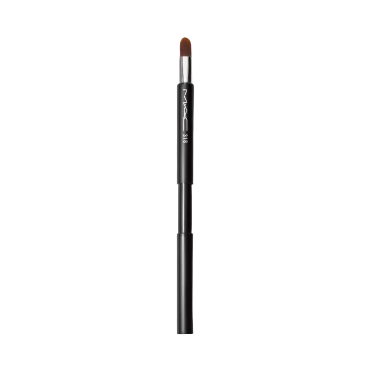 M.A.C 318 Synthetic Retractable Lip Brush - Black