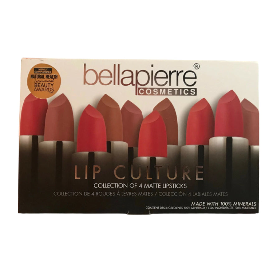 Bellapierre Cosmetics Lip Culture (4 Piece) Matte Lipstick