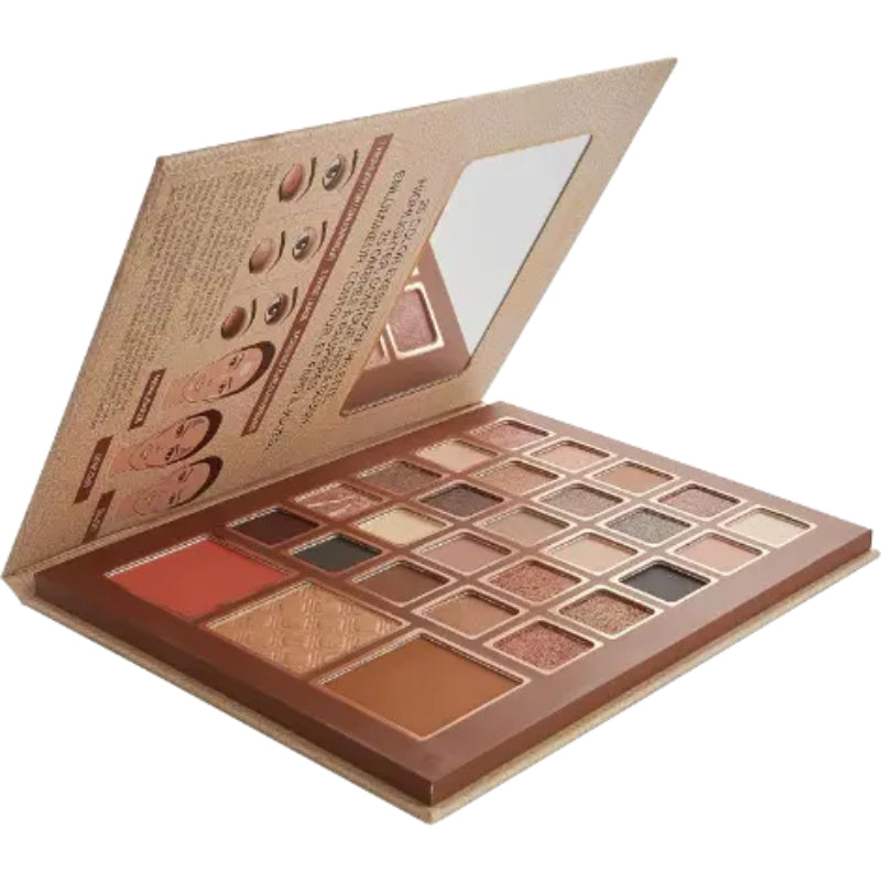 Bellapierre Cosmetics Nude Eye and Face Book Palette with Mirror