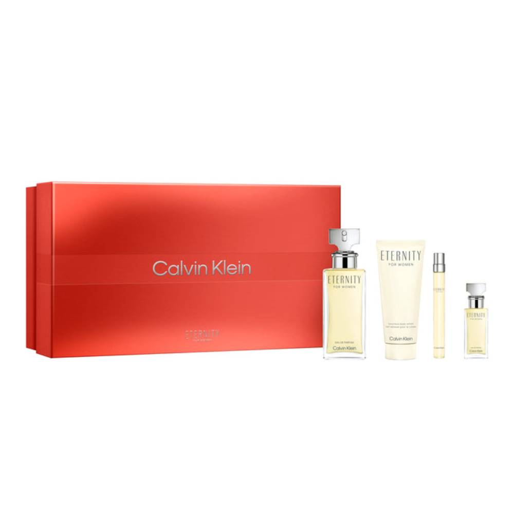 Calvin Klein Eternity Women's (4-Piece) Eau de Parfum Gift Set