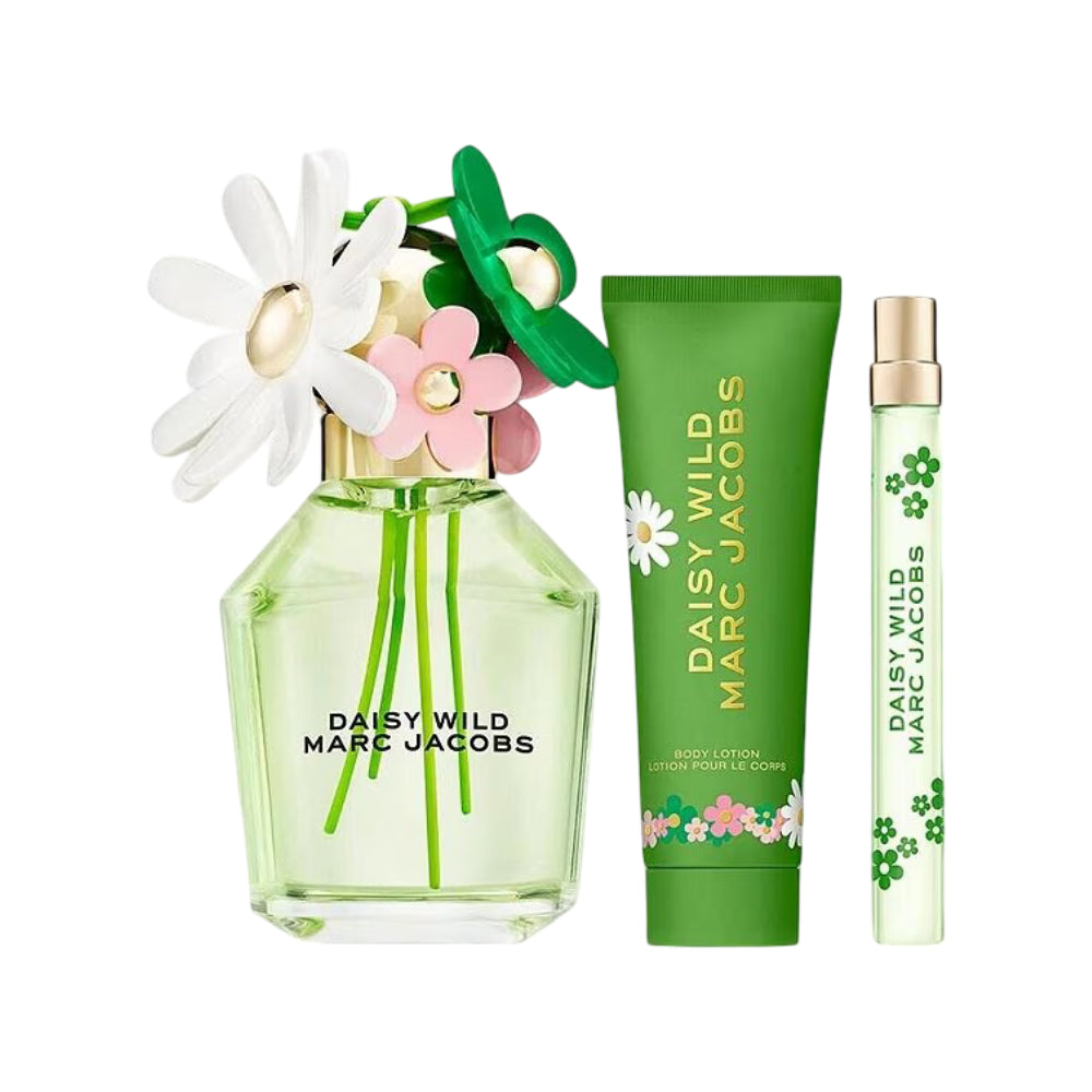 Marc Jacobs Daisy Wild Women's (3 Piece) Eau De Toilette Gift Set