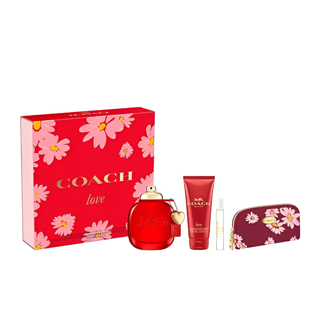 Coach Love Women's (4-Piece) Eau de Parfum Gift Set
