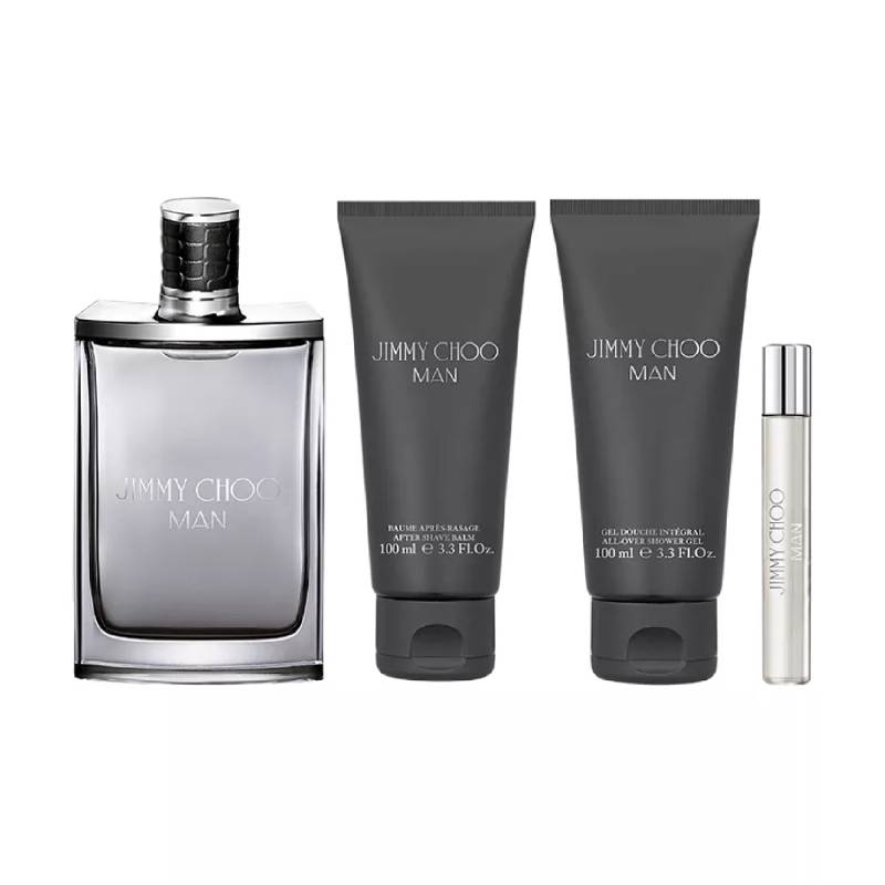 Jimmy Choo Man's (4-Piece) Eau de Toilette Gift Set