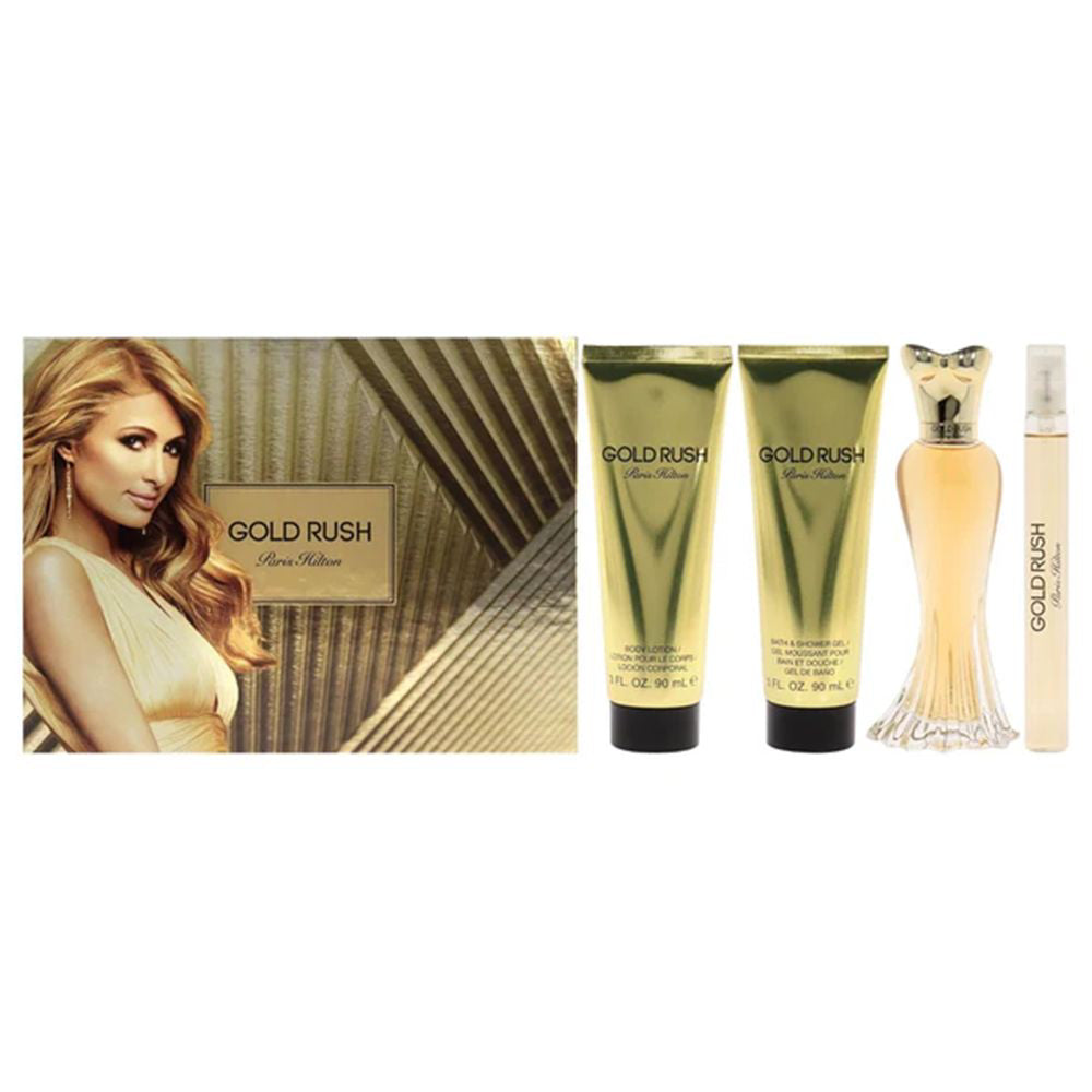 Paris Hilton Gold Rush Women's (4-Piece) Eau de Parfum Gift Set