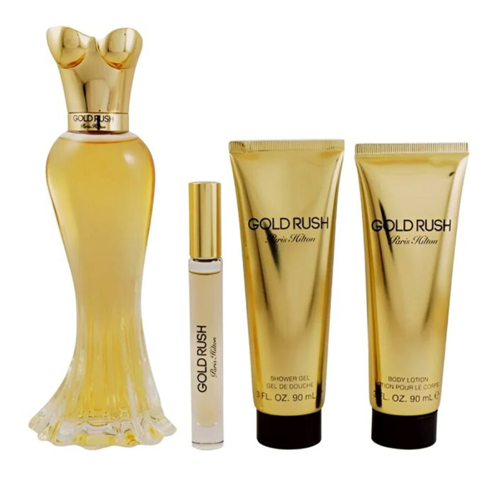 Paris Hilton Gold Rush Women's (4-Piece) Eau de Parfum Gift Set