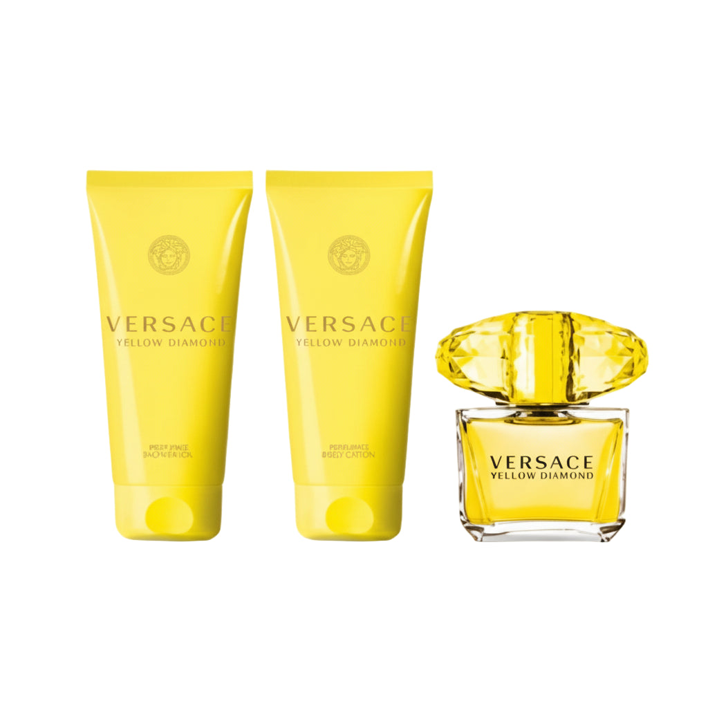 Versace Women's Yellow Diamond (4 Piece) Gift Set