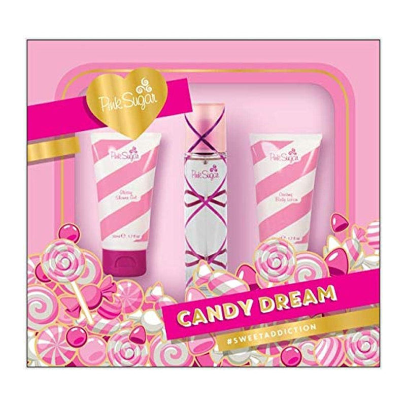 Pink Sugar Candy Dream Women's (3-Piece) Eau de Toilette Gift Set