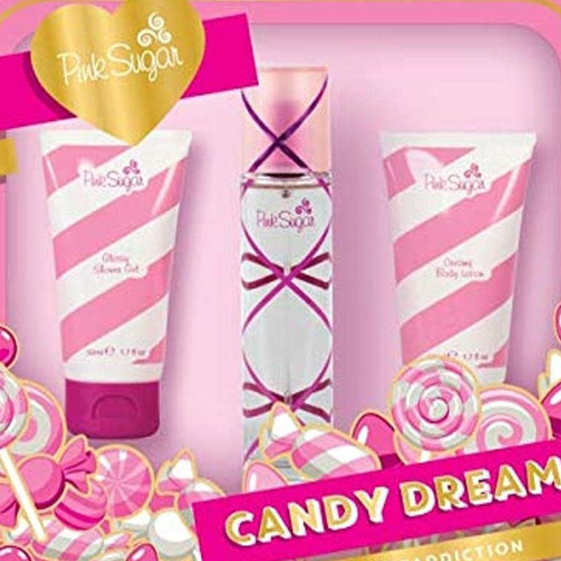 Pink Sugar Candy Dream Women's (3-Piece) Eau de Toilette Gift Set