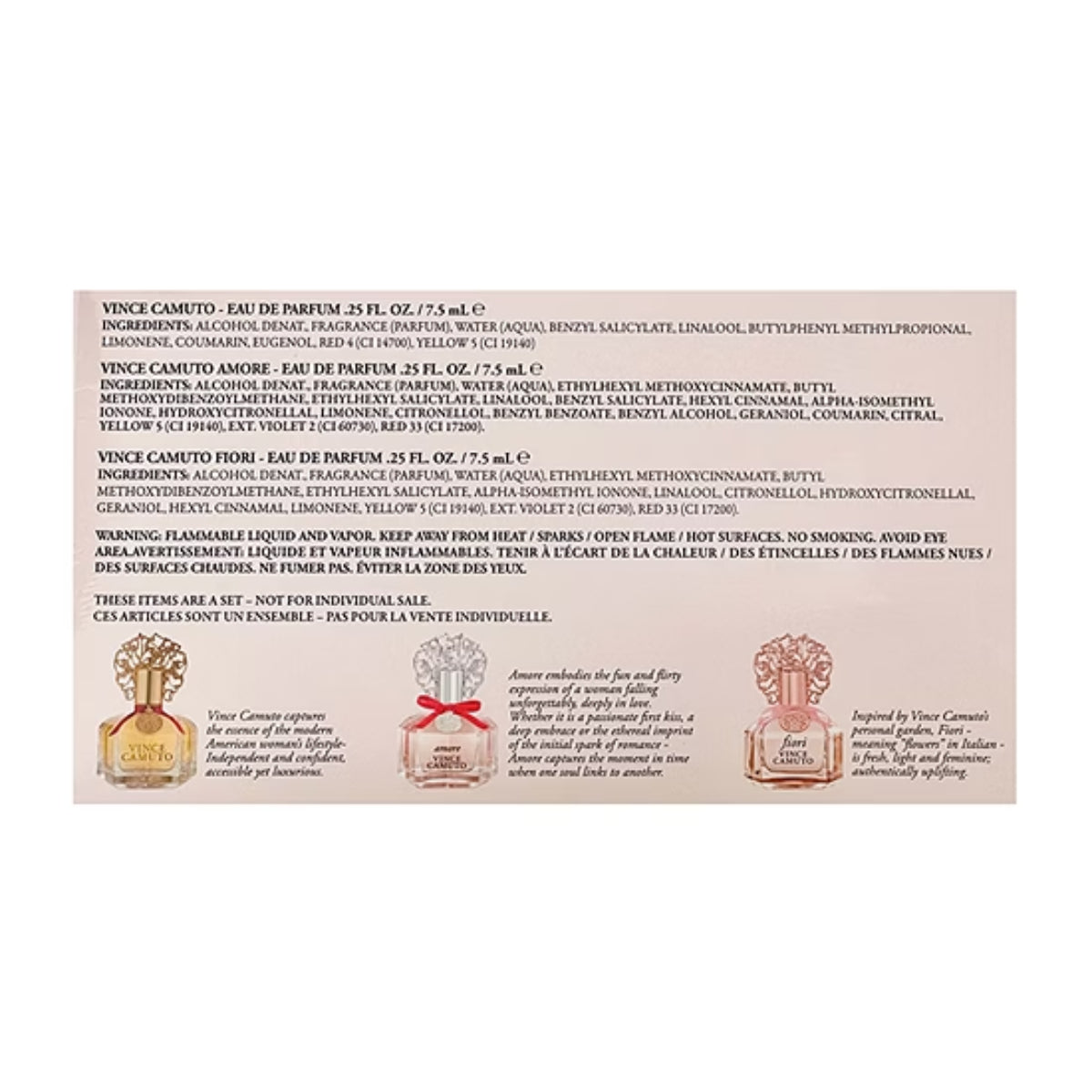 Vince Camuto Mini Women's (3-Piece) Eau de Parfum Gift Set