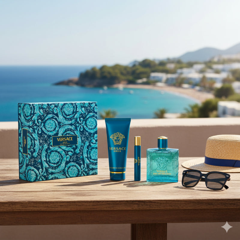 Versace Eros Men's (3-Piece) Gift Set