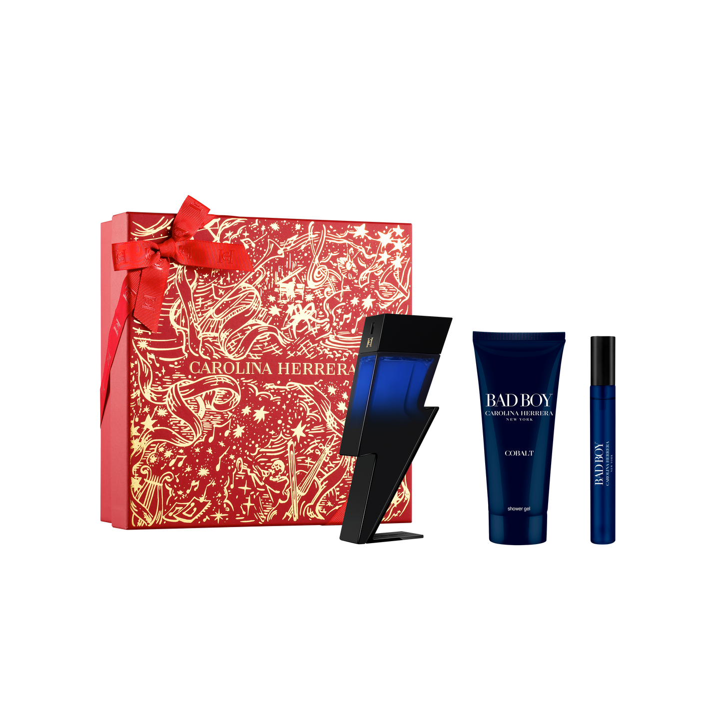 Carolina Herrera Bad Boy Cobalt Fregrance Gift Set