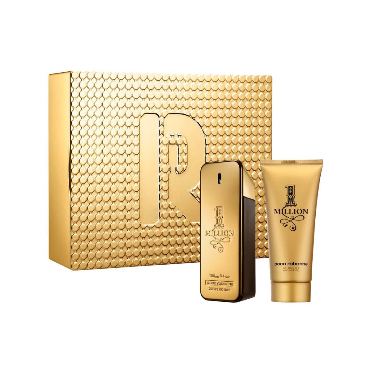 Paco Rabanne One Million Men's (2 Piece) Eau de toilette Gift Set