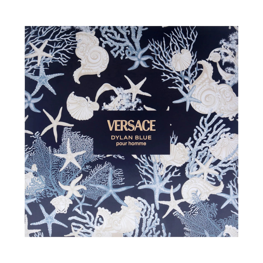 Versace Dylan Blue Men's (3-Piece) Eau de Toilette Gift Set
