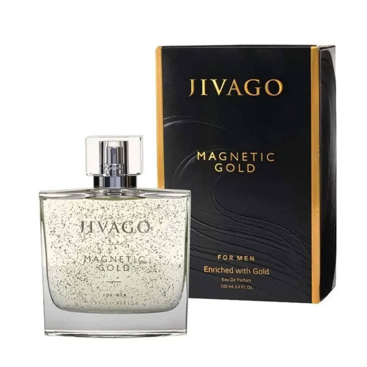 Jivago Magnetic Gold Men's 3.4 oz Eau de Parfum Spray