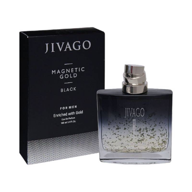 Jivago Magnetic Gold Black Men's 3.4 oz Eau de Parfum Spray