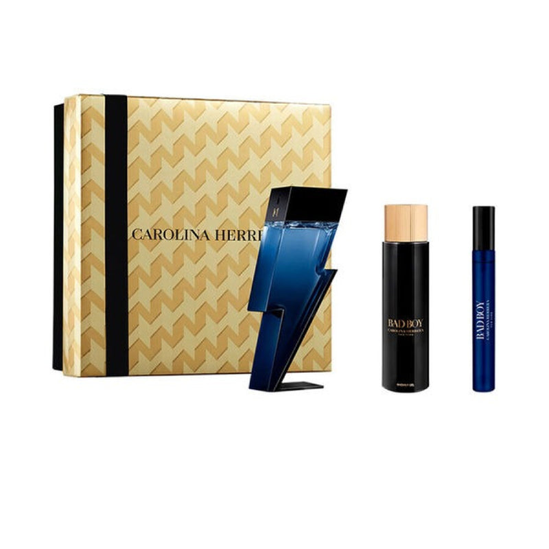 Carolina Herrera Bad Boy Cobalt Men's (3-Piece) Eau de Parfum Gift Set