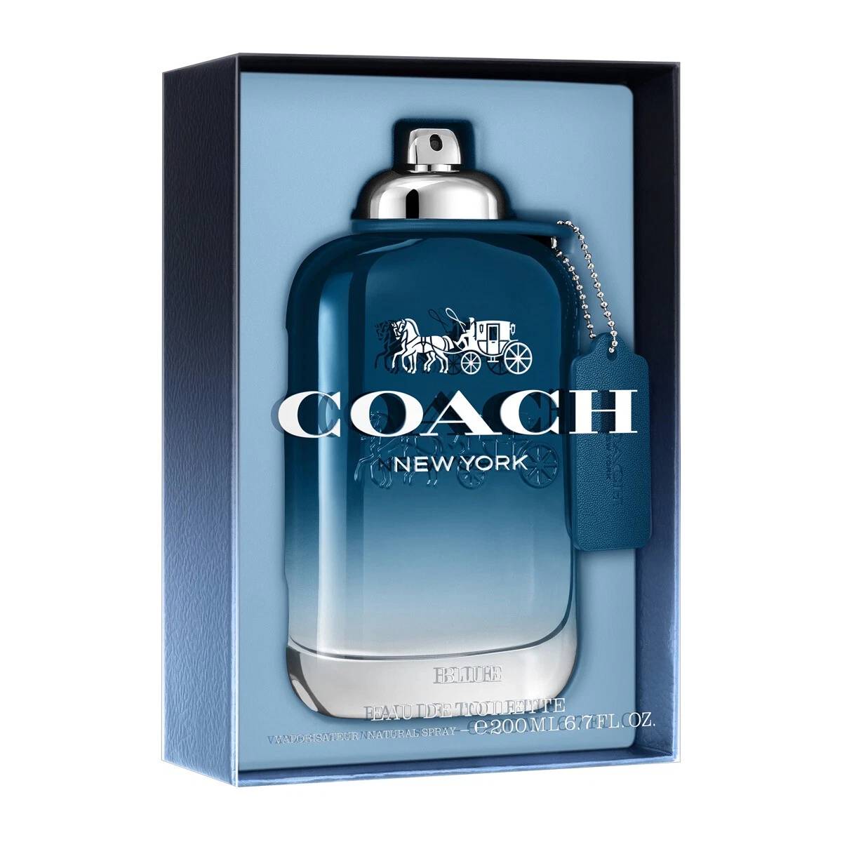 Coach Blue Men's 6.7 oz Eau De Toilette Spray