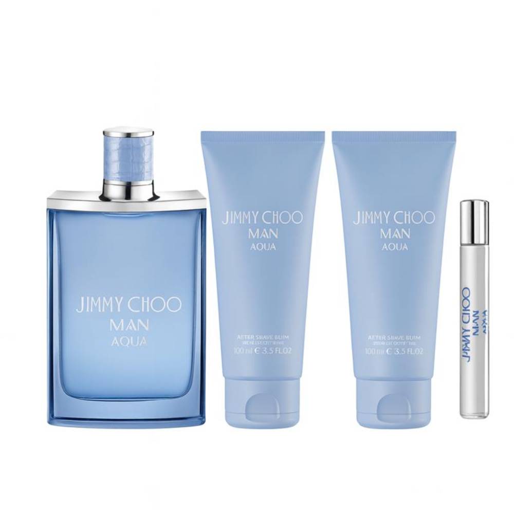 Jimmy Choo Aqua Men's (4-Piece) Eau de Toilette Gift Set