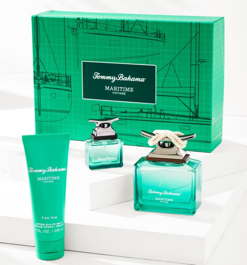 Tommy Bahama Maritime Voyage Men's (3-piece) Eau De Cologne Gift Set