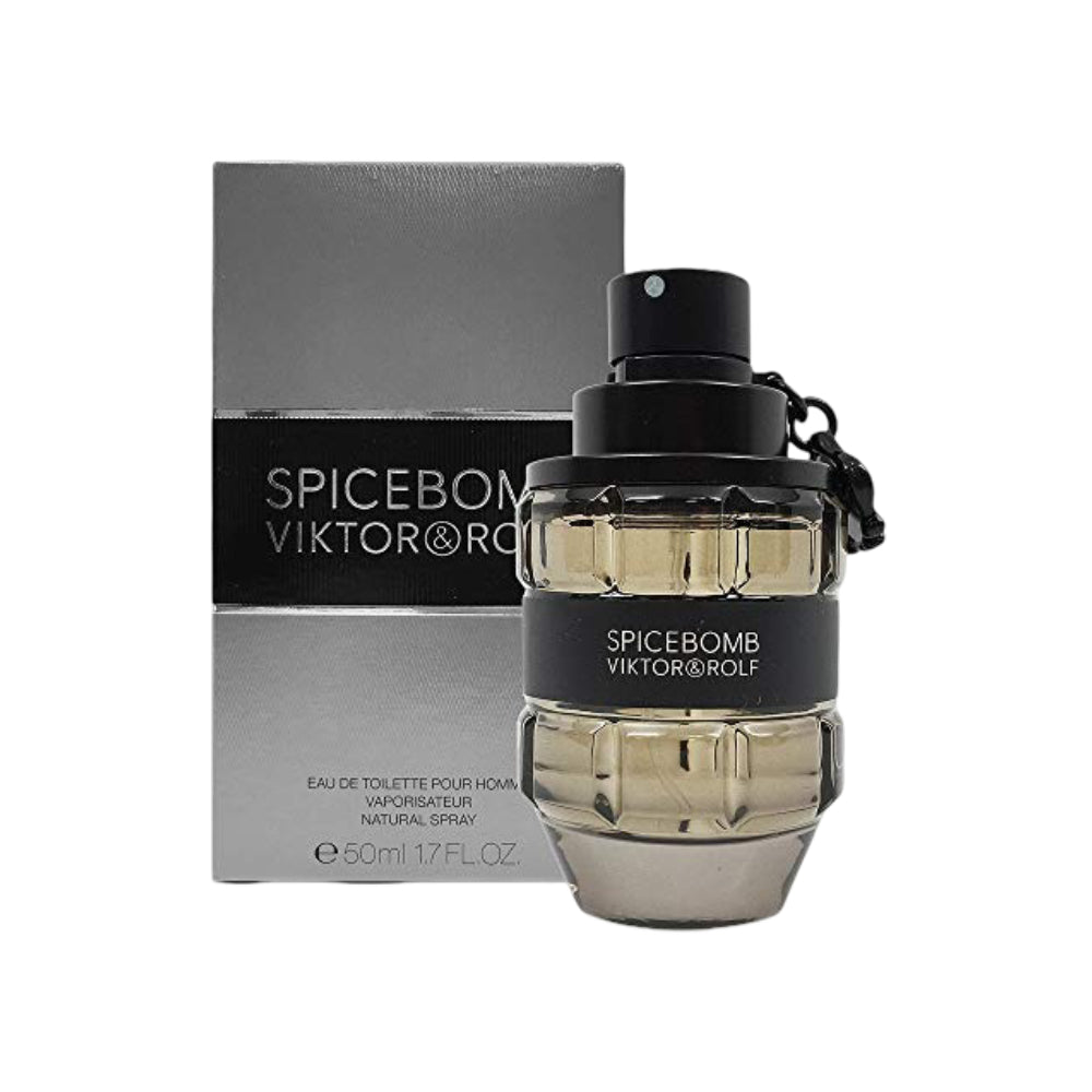 Viktor & Rolf Spicebomb Eau de Toilette en aerosol para hombre, 1,7 oz
