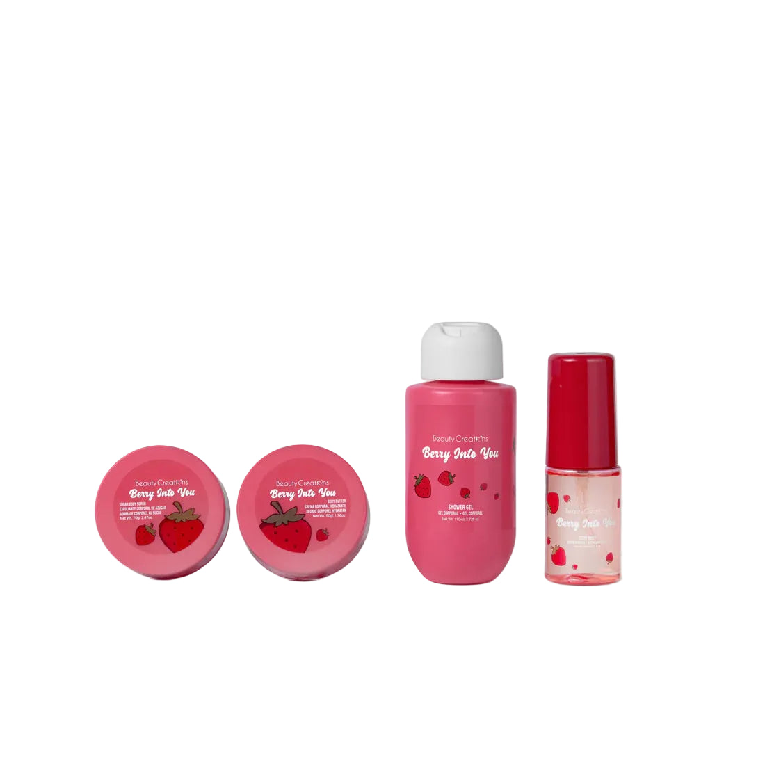 Beauty Creations Sweet Dose Mini Body Care Kit