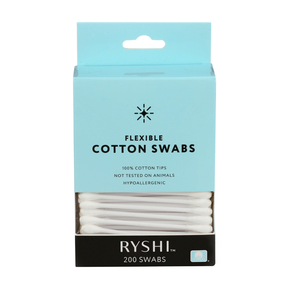 Ryshi Flexible Cotton Swabs (200-Count)