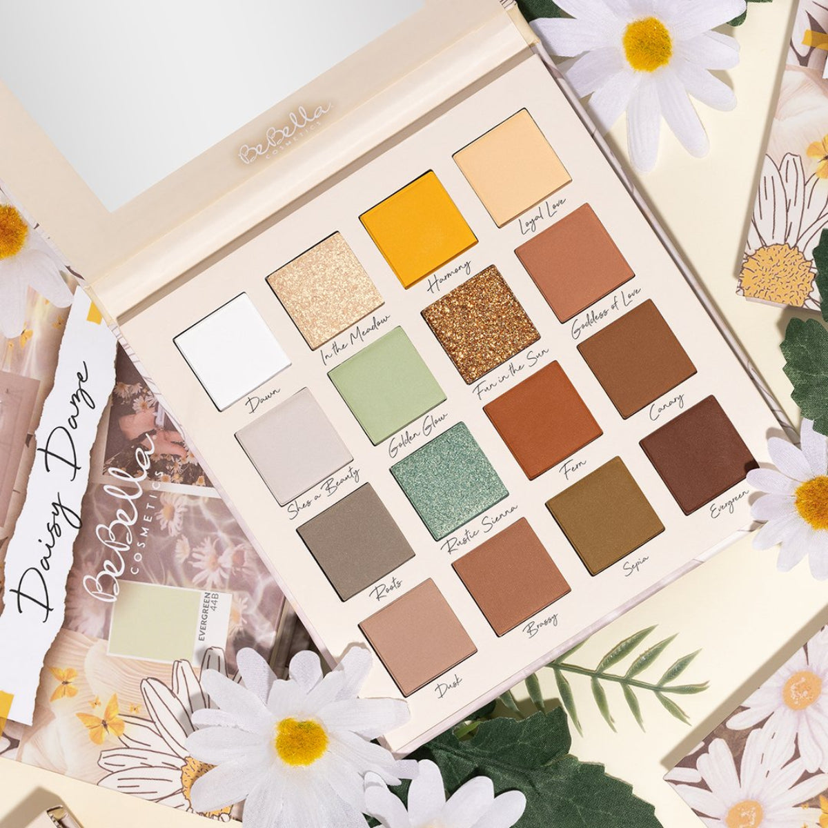 Paleta de sombras de ojos Beauty Creations Bella Sweet Sunflower (16 tonos)