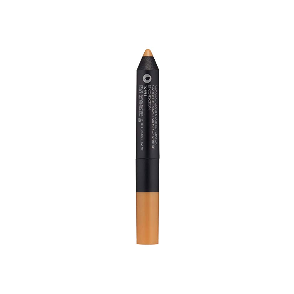 Trestique Concealer Crayon and Smooth Blending Sponge 2-in-1 - Toffee - Curacao