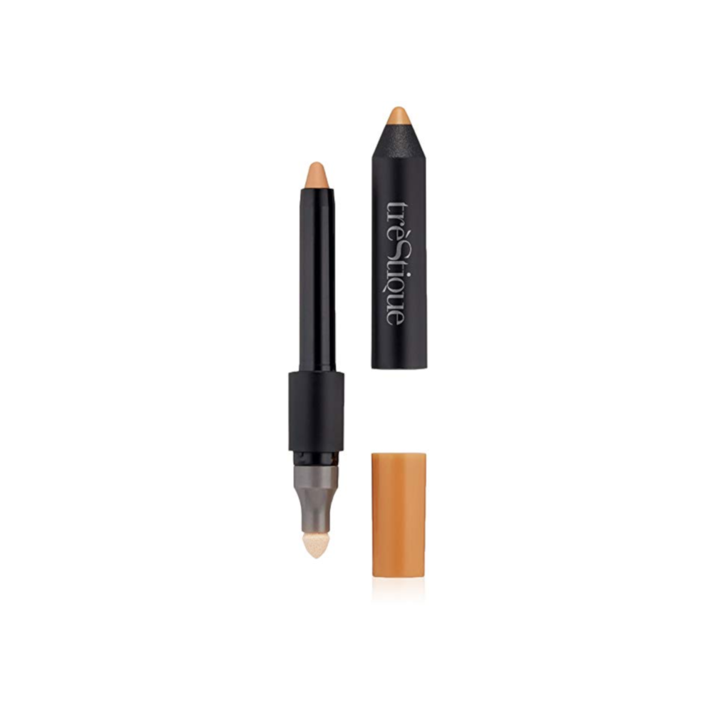 Trestique Concealer Crayon and Smooth Blending Sponge 2-in-1 - Toffee - Curacao
