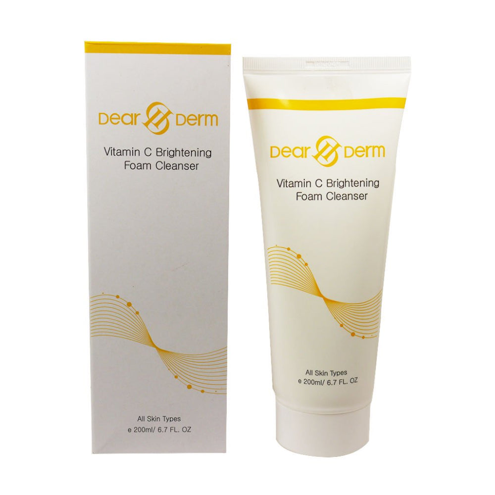 Dearderm 6.7 Oz. Vitamin C Brightening Foam Cleanser - Curacao