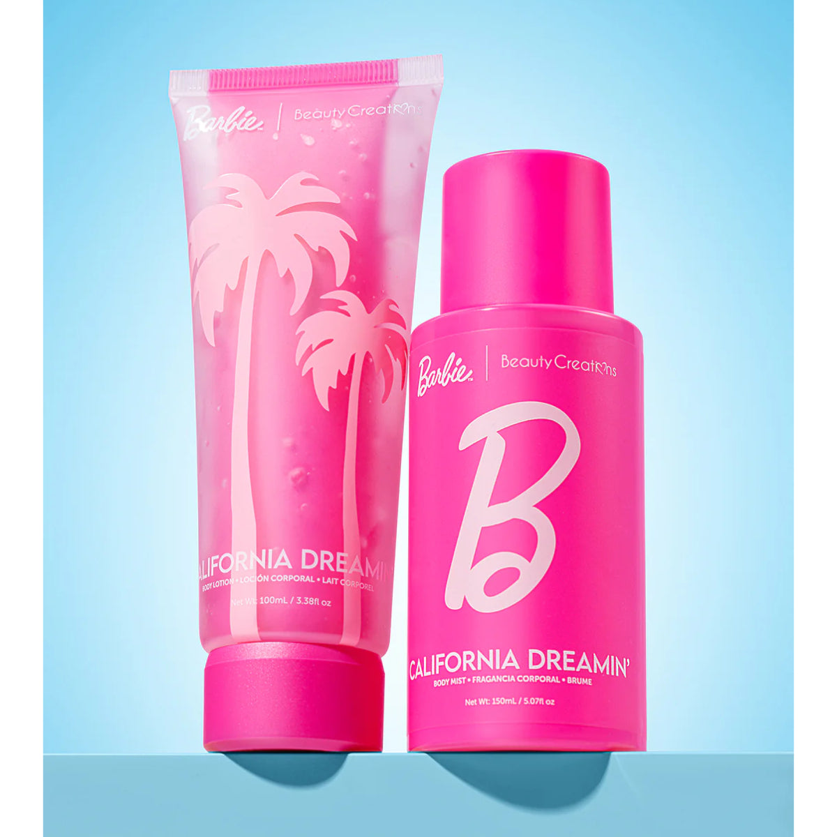 Beauty Creations Barbie "California Dreamin Body" Lotion and Spray Set