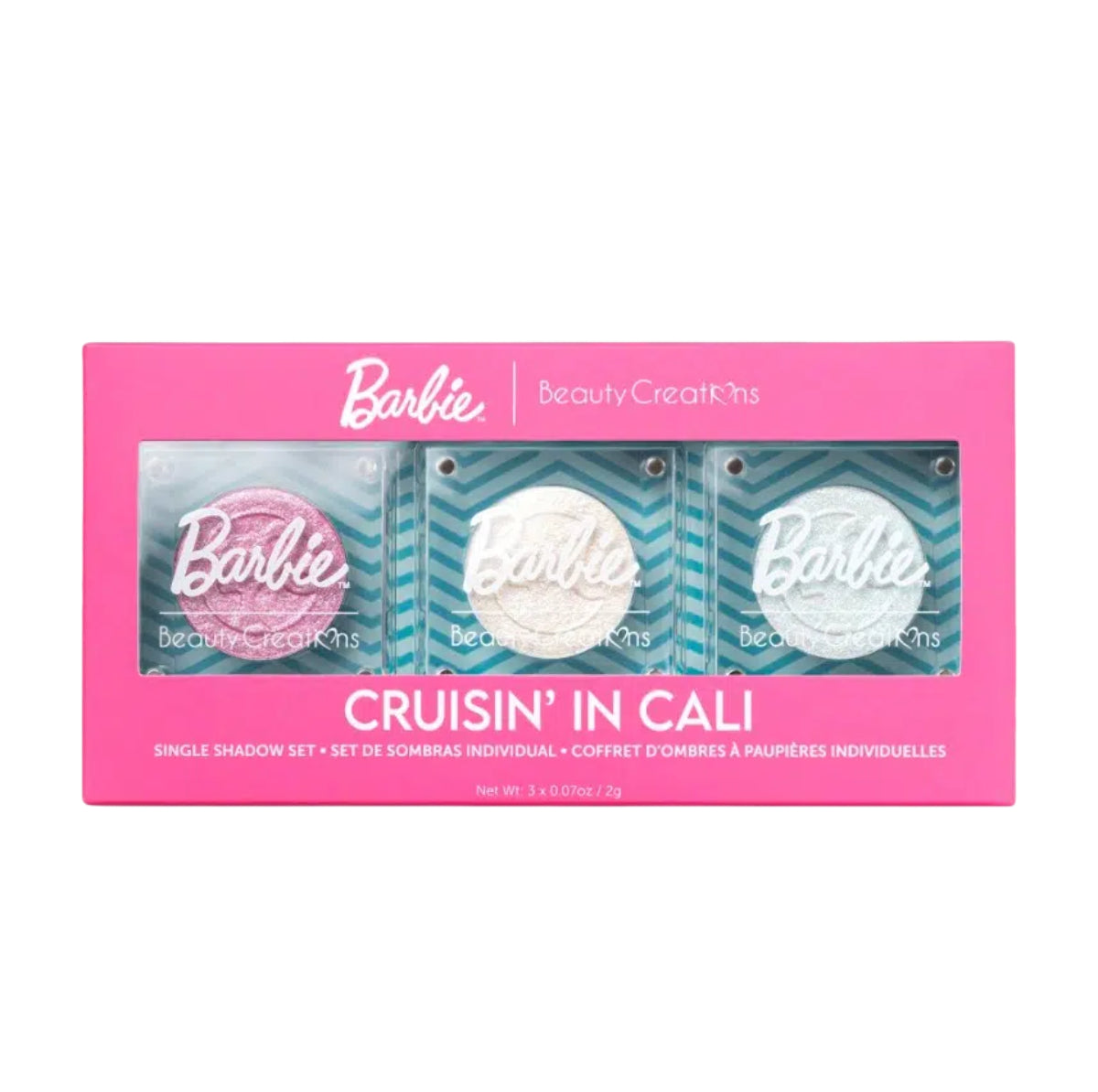Beauty Creations Barbie "Cruisin In Cali" Single Eye Shadow Set