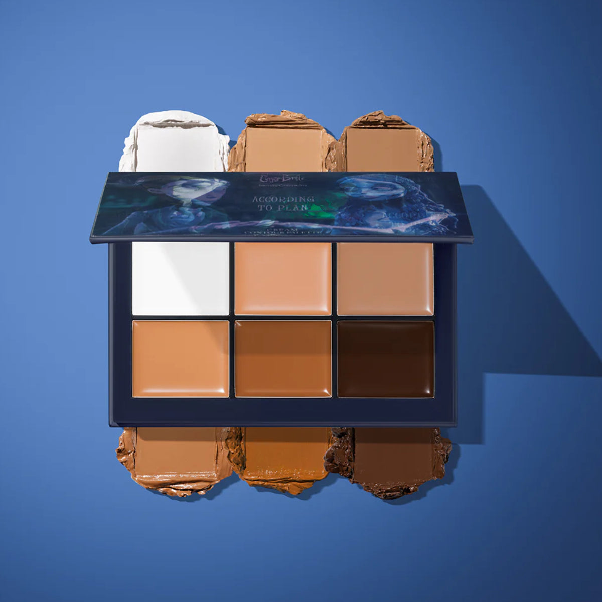 Beauty Creations Tim Burton's Corpse Bride According To Plan Cream Contour Palette