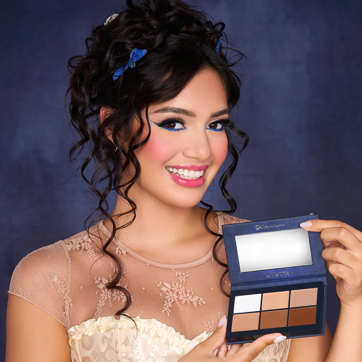 Beauty Creations Tim Burton's Corpse Bride According To Plan Cream Contour Palette