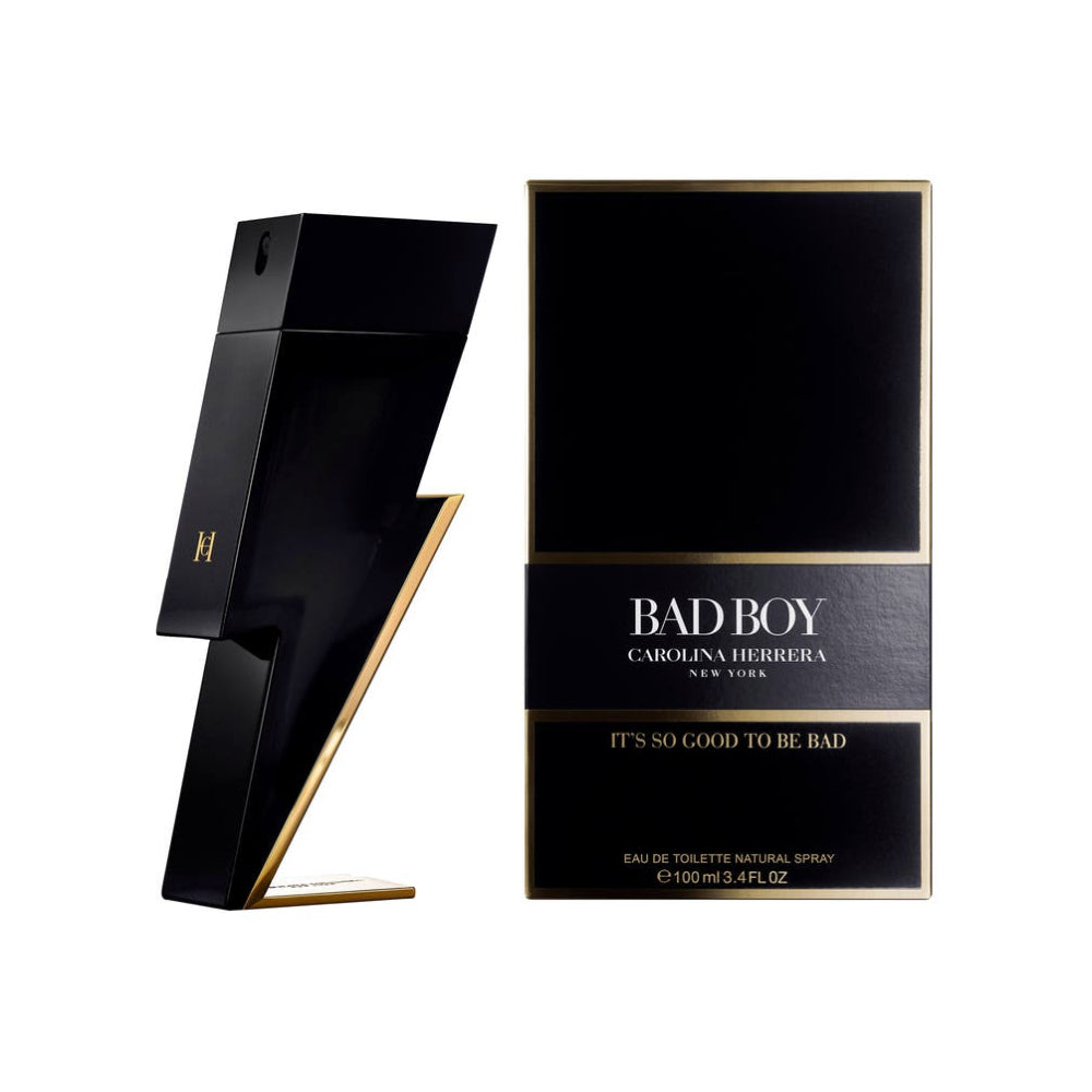 Carolina Herrera Men's Bad Boy Eau de Toilette Spray, 3.4-oz.– Curacao