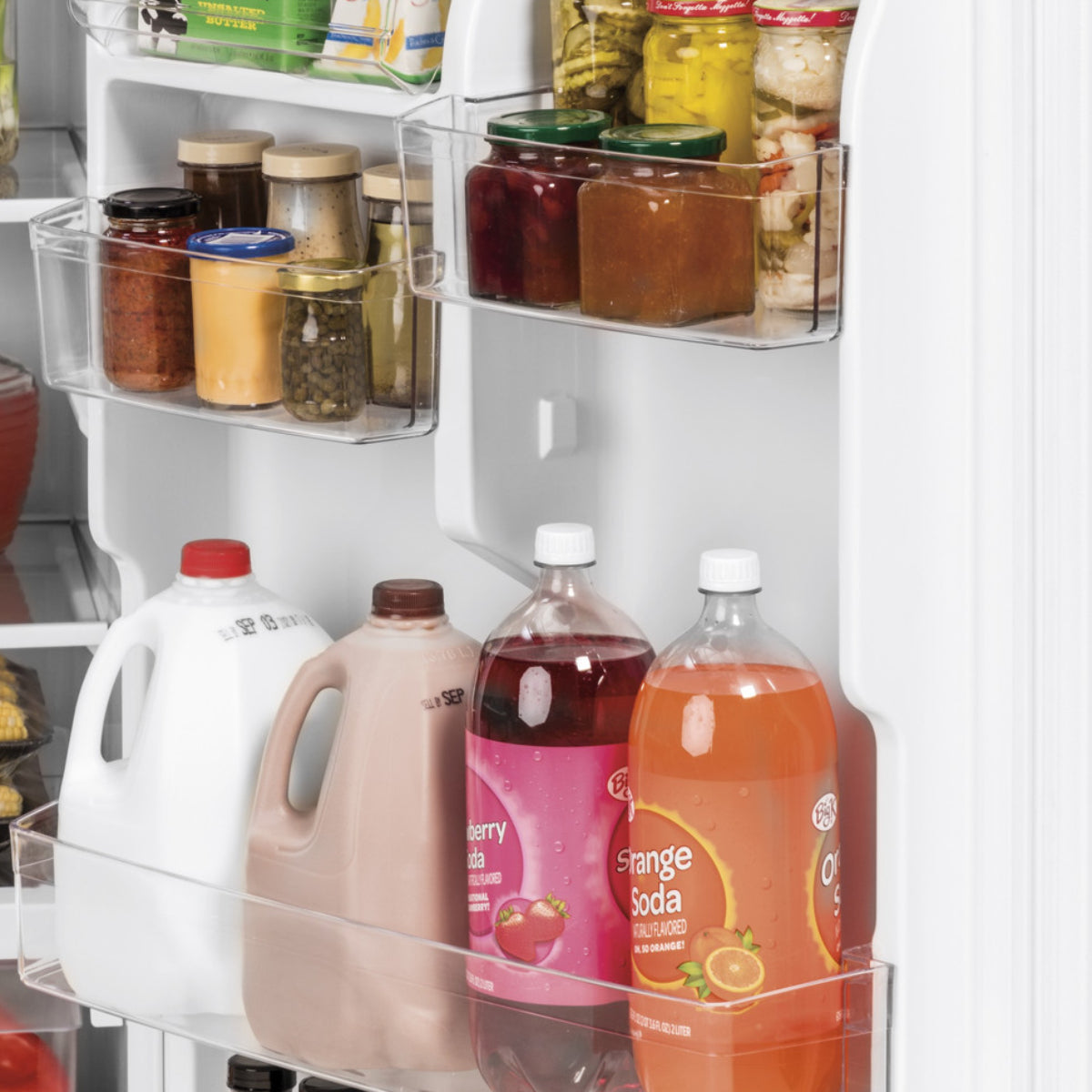 GE GTS22KYNRFS 21.9 cu. ft. Garage Ready Top-Freezer Refrigerator - Stainless Steel