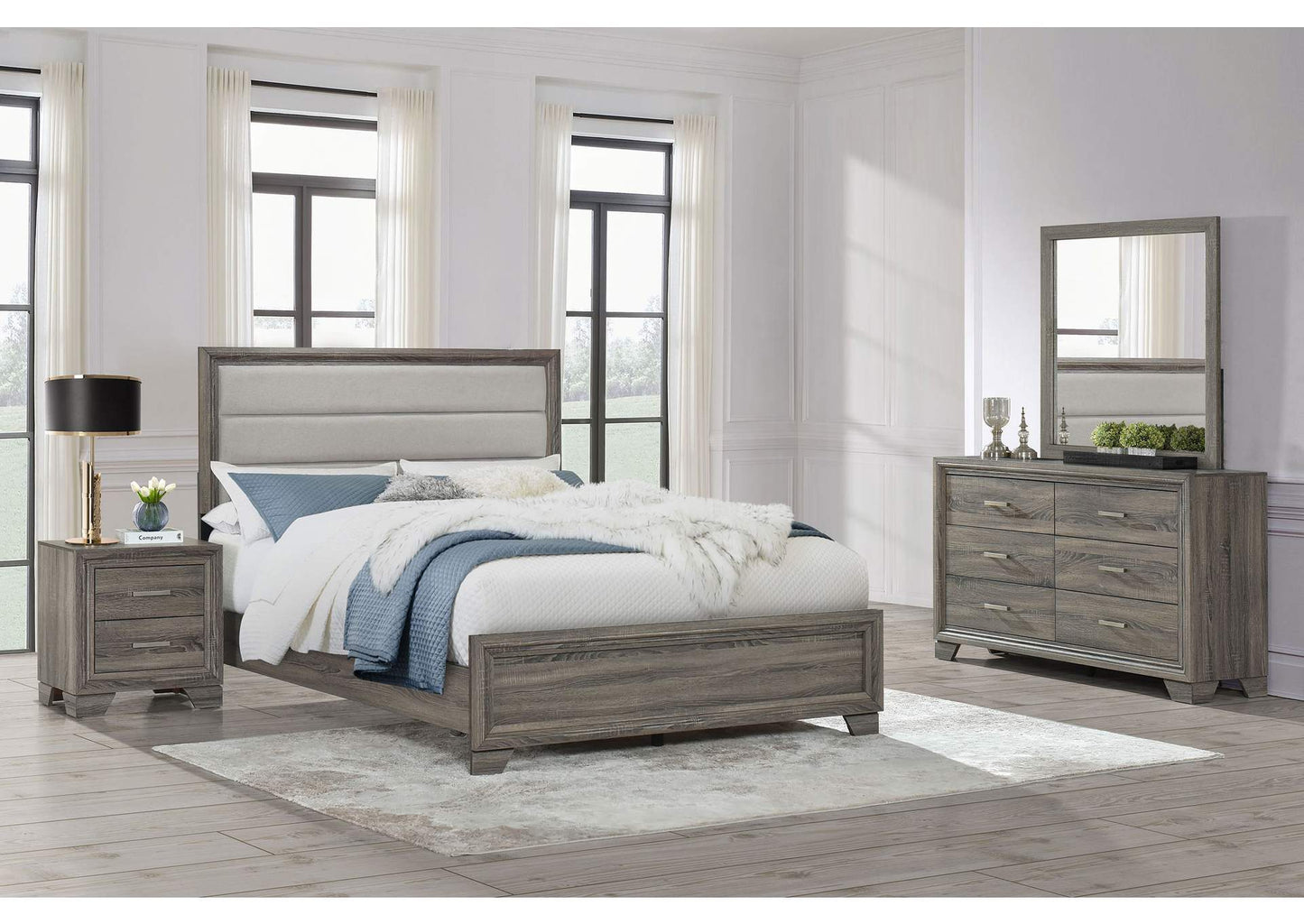 Tina 4PC Queen Bedroom Set