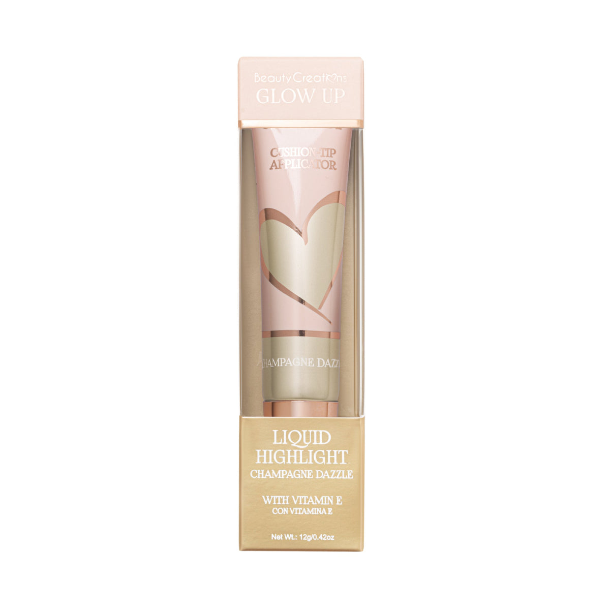 Beauty Creations Flawless Stay Liquid Glow Up Wand 0.42 oz Highlighter - Champagne Dazzle