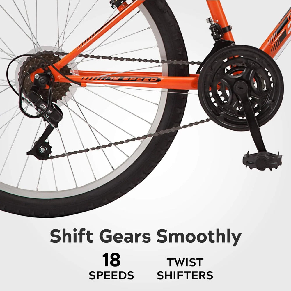 Pacific Cycle 24" Sport Mountain Bike - Orange
