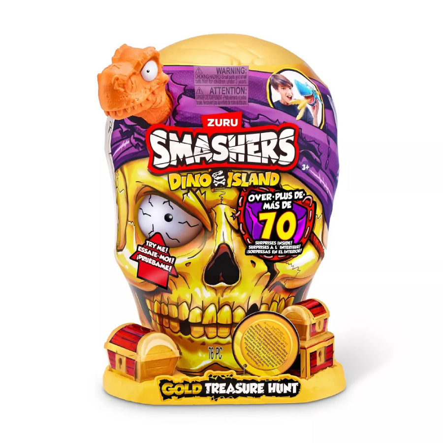 Smashers Dino Island Gold Treasure Hunt Mini Figure Set - Assortment