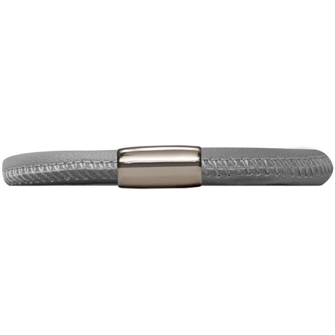 Endless Jewelry Single Wrap Leather Bracelet - Gray - Curacao