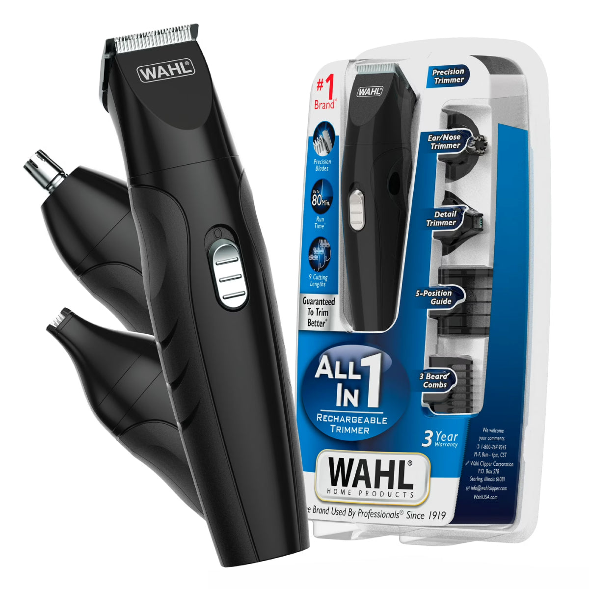 Wahl All-in-One Rechargeable Trimmer - Black
