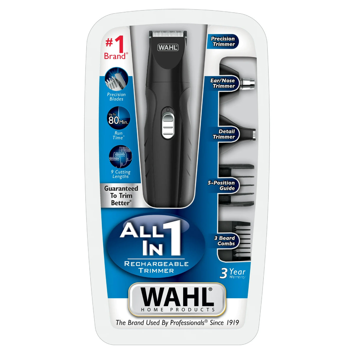 Wahl All-in-One Rechargeable Trimmer - Black