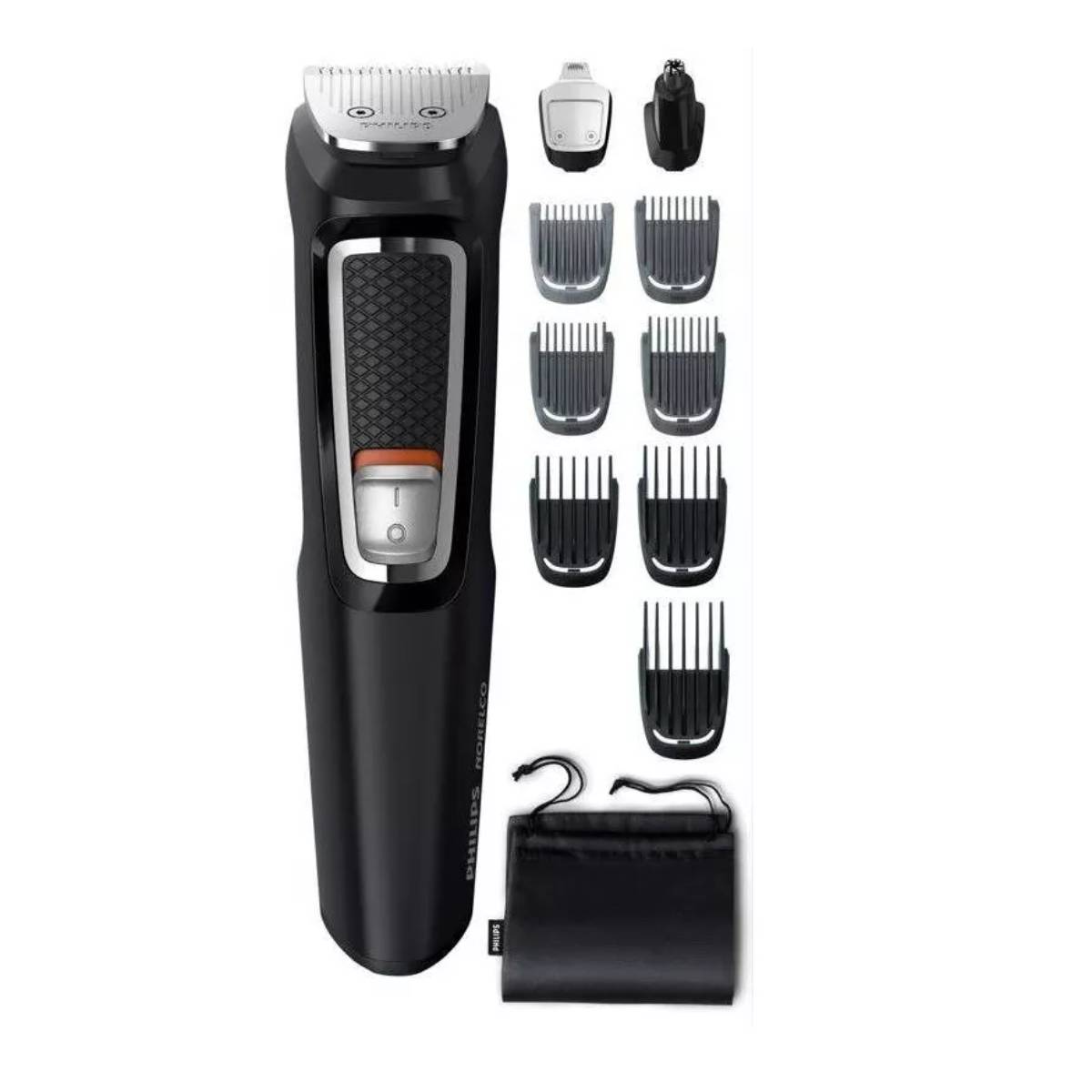 Philips Norelco Series 3000 Multigroom All in One Electric Trimmer (13 Piece) - Black